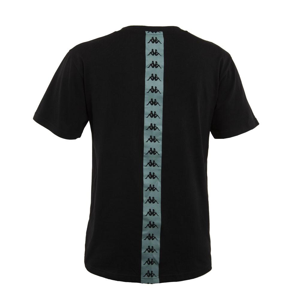 Polera Regular Men 2211 Back Banda Black