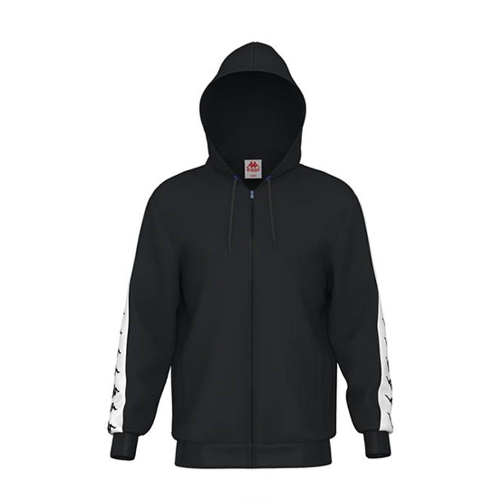 Chaqueta 222 Banda 10 Erman0 Black White Kappa