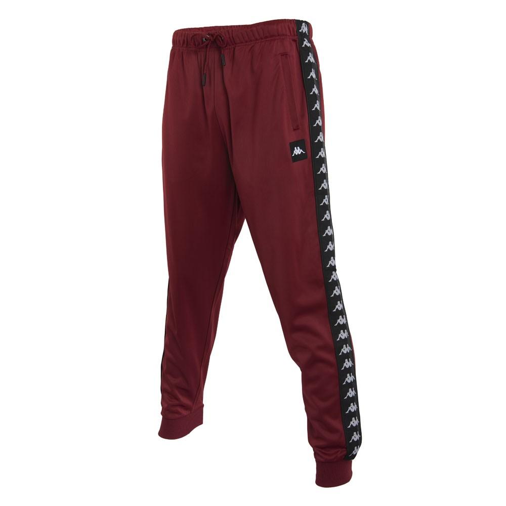Pantalon Men Banda Black Burgundy