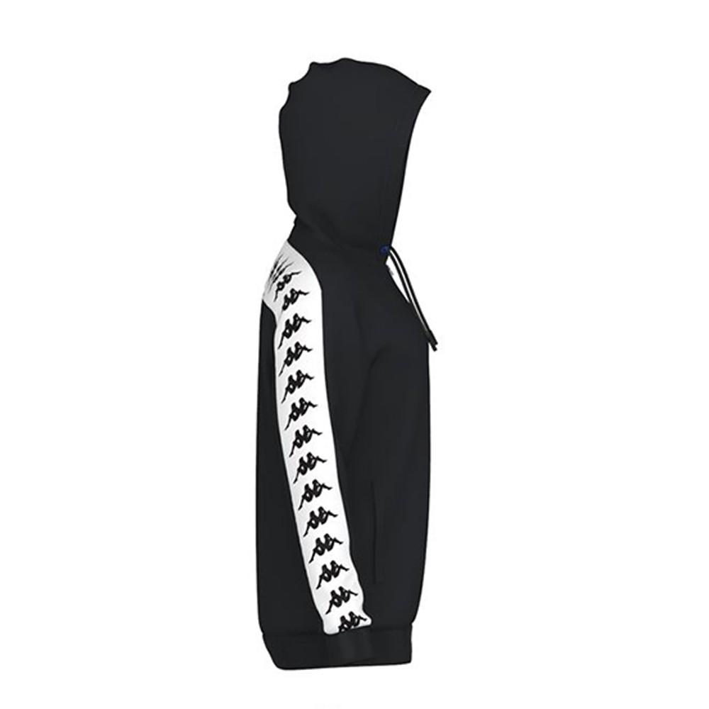 Chaqueta 222 Banda 10 Erman0 Black White Kappa