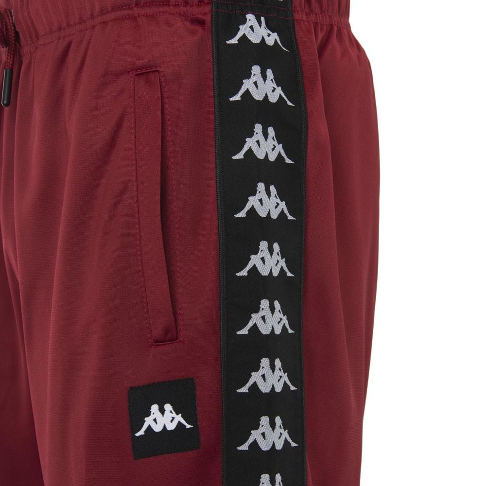 Pantalon Men Banda Black Burgundy