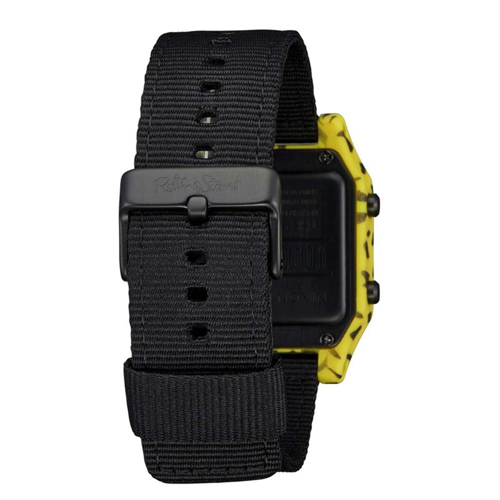 Reloj Rolling Stones Staple Yellow Black