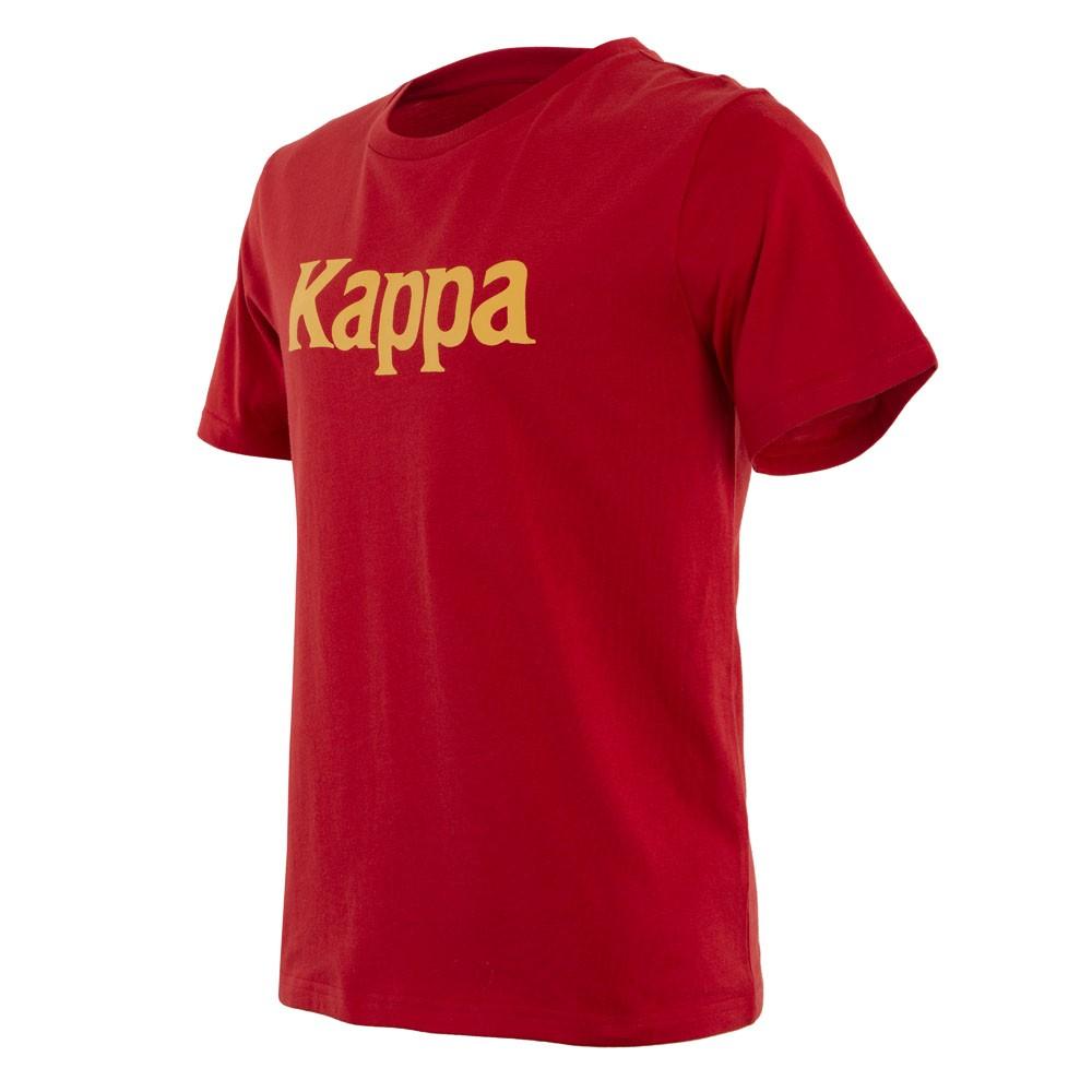 Polera Kids Red Logo Yellow