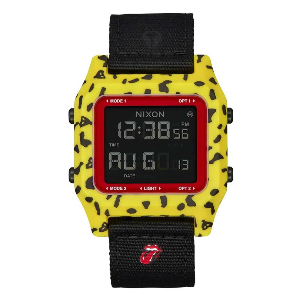 Reloj Rolling Stones Staple Yellow Black