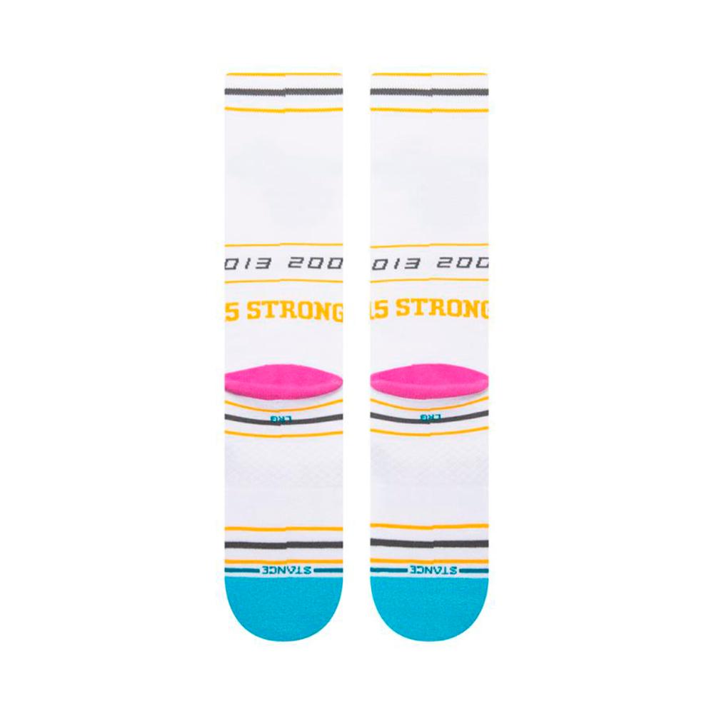 Stance Sock Men NBA Miami Heat City White 2023