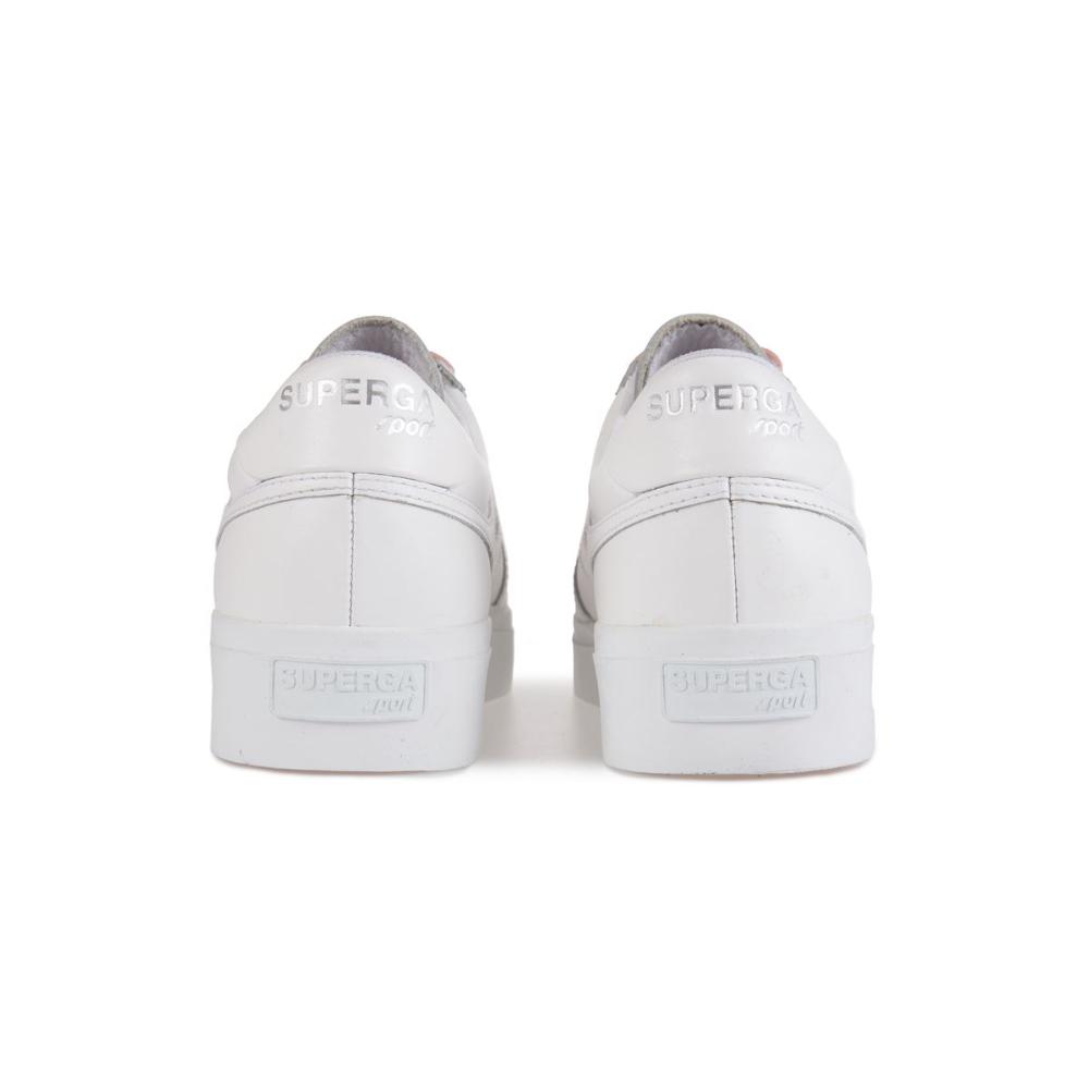 Zapatilla 2850 Seattle 3 Comfort White Silver Superga