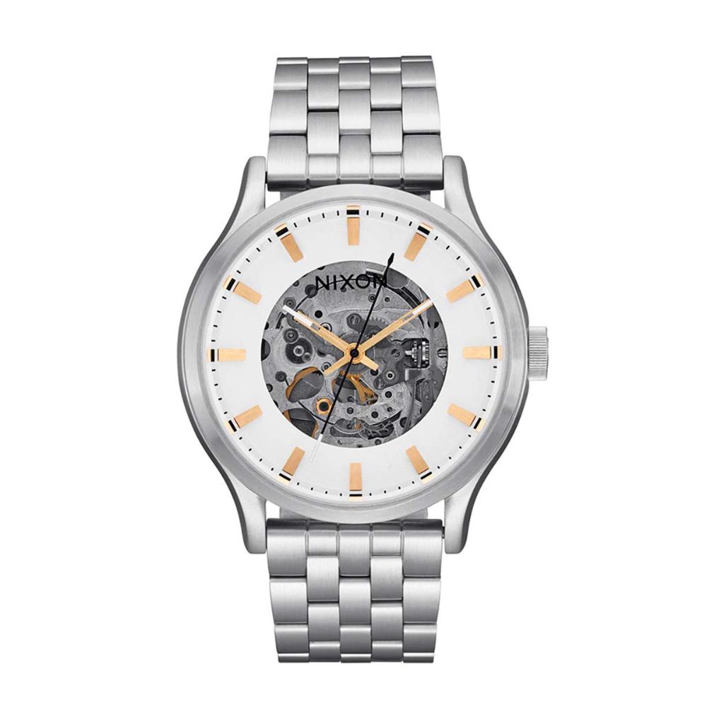 Reloj Spectra White Silver