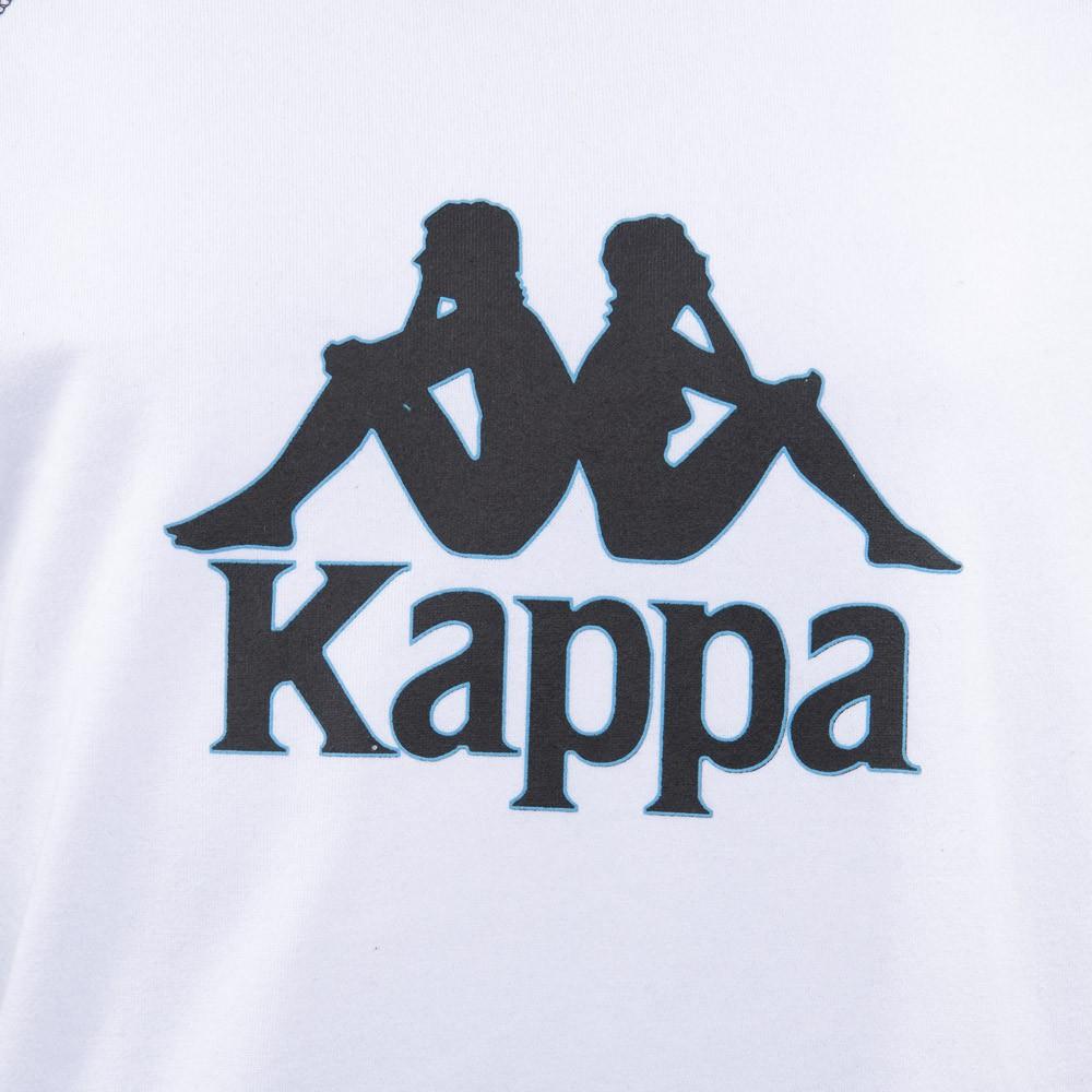 Polerones Azul Blanco y Negro Logo Negro