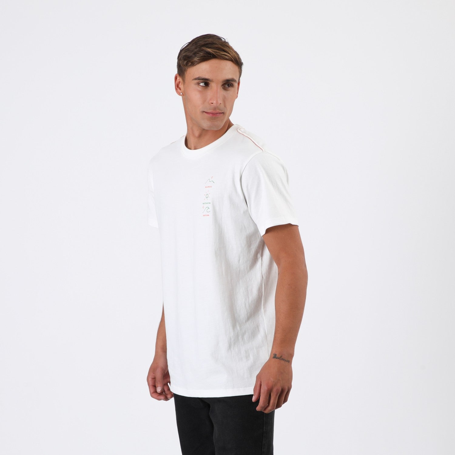 Polera Reef Men Surfs Up White