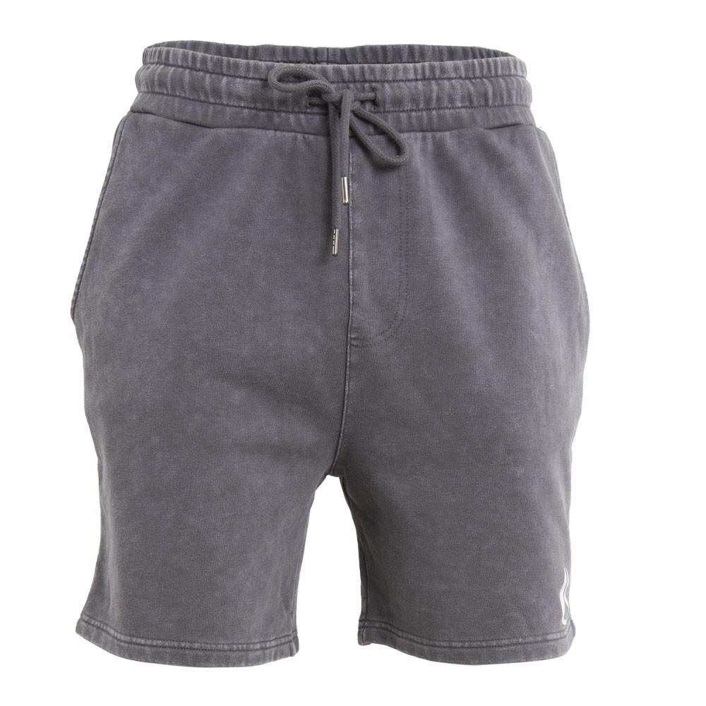 Short Men Solid Grey