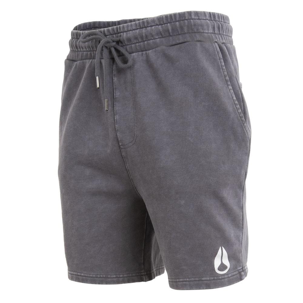 Short Men Solid Grey