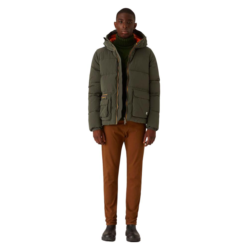 Chaqueta Parin Mini Ripstop Green Black Orange Rust