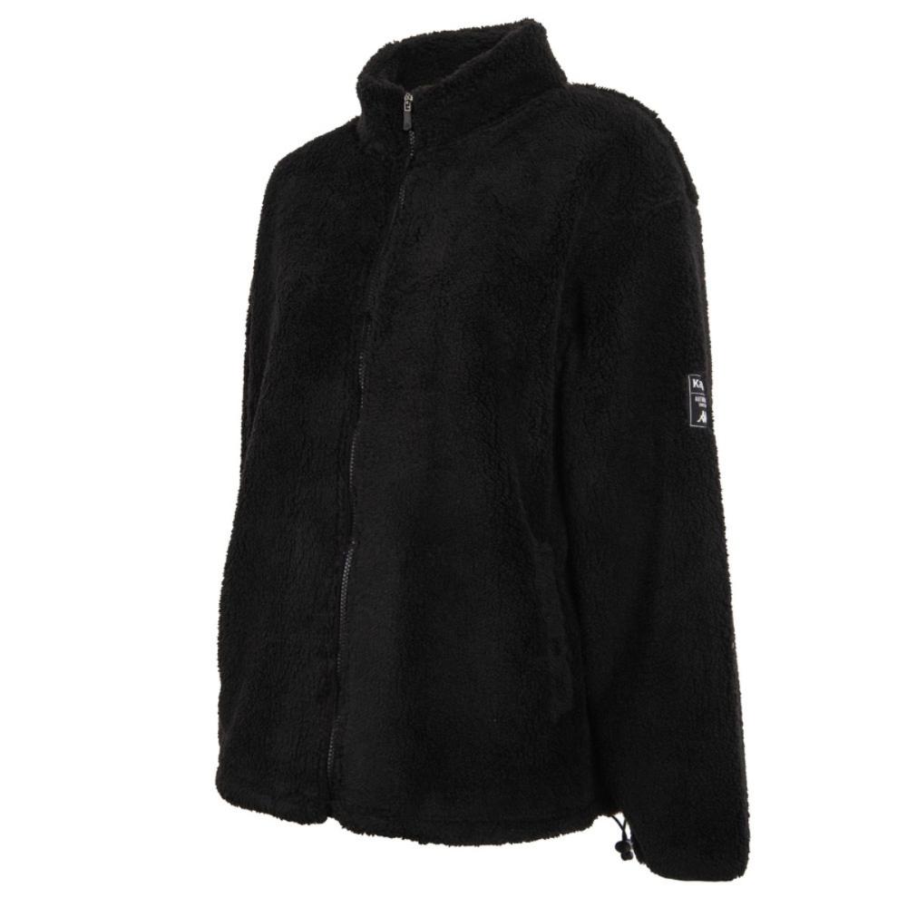 Poleron Women Polar full Zipper Black