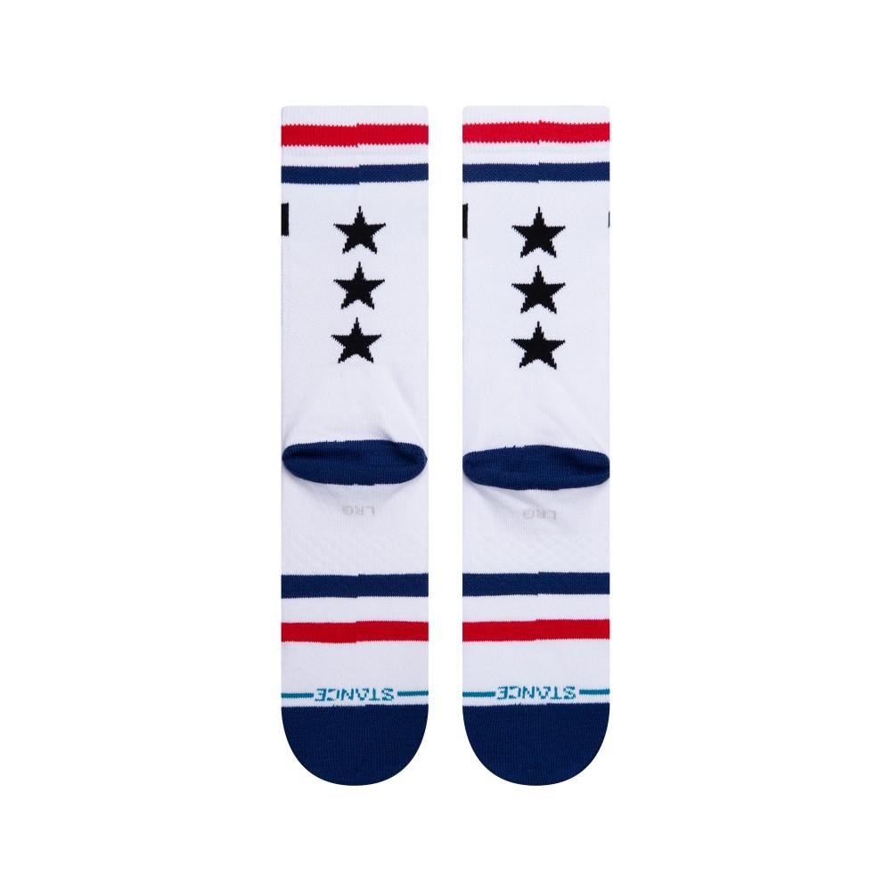 Stance Sock Cash American Rebel White