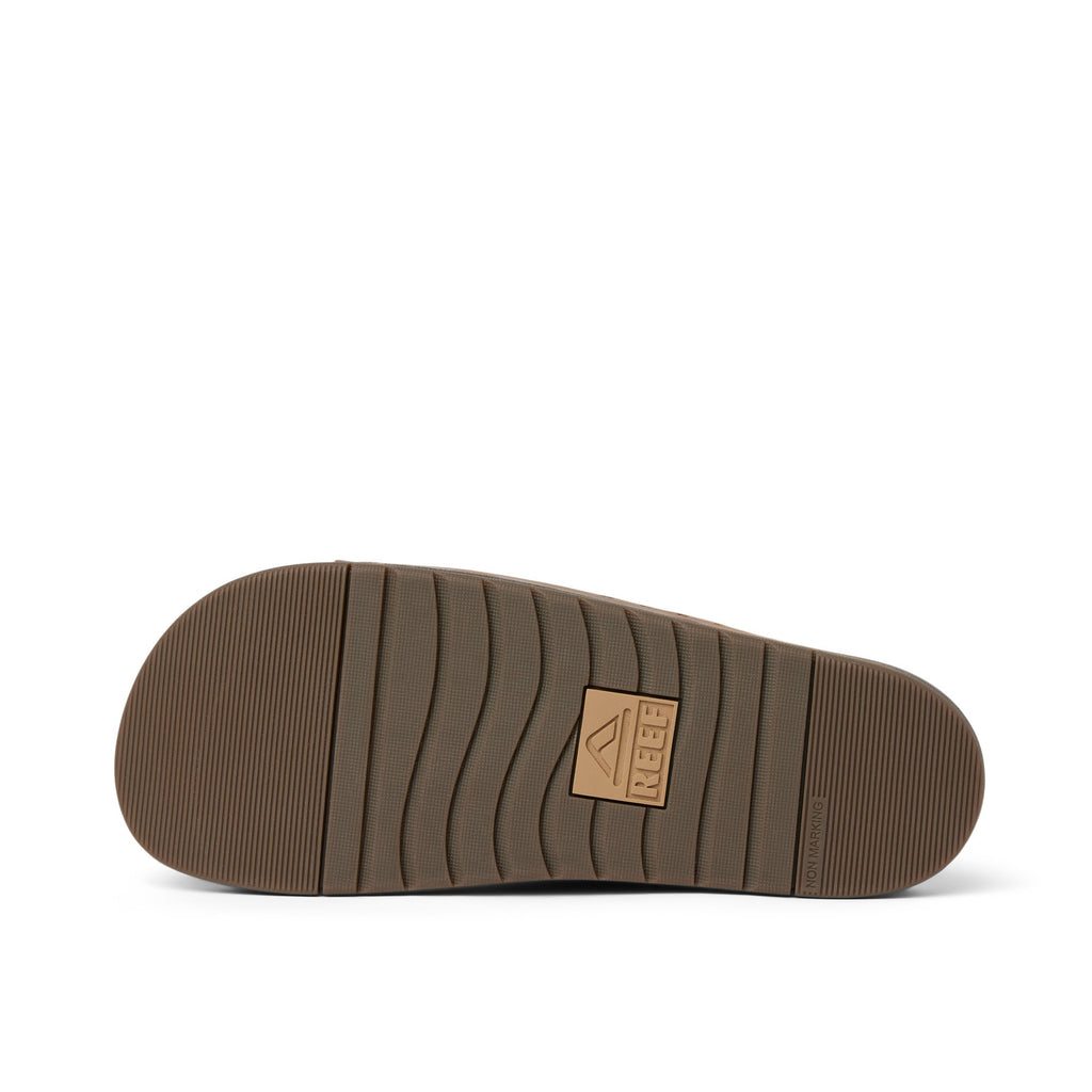 Sandalia Reef Men Ojai Two Bar Dark Brown Leather