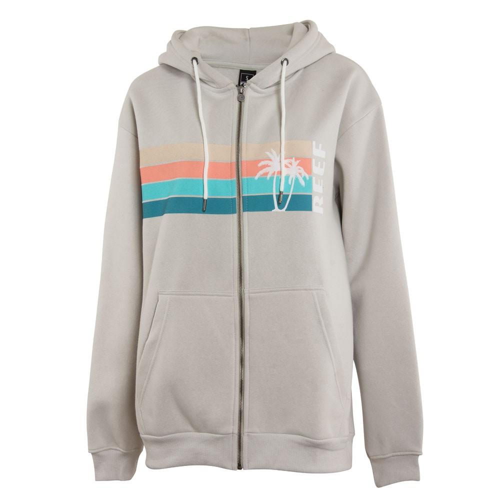 Poleron Men Full Zipper Light Grey