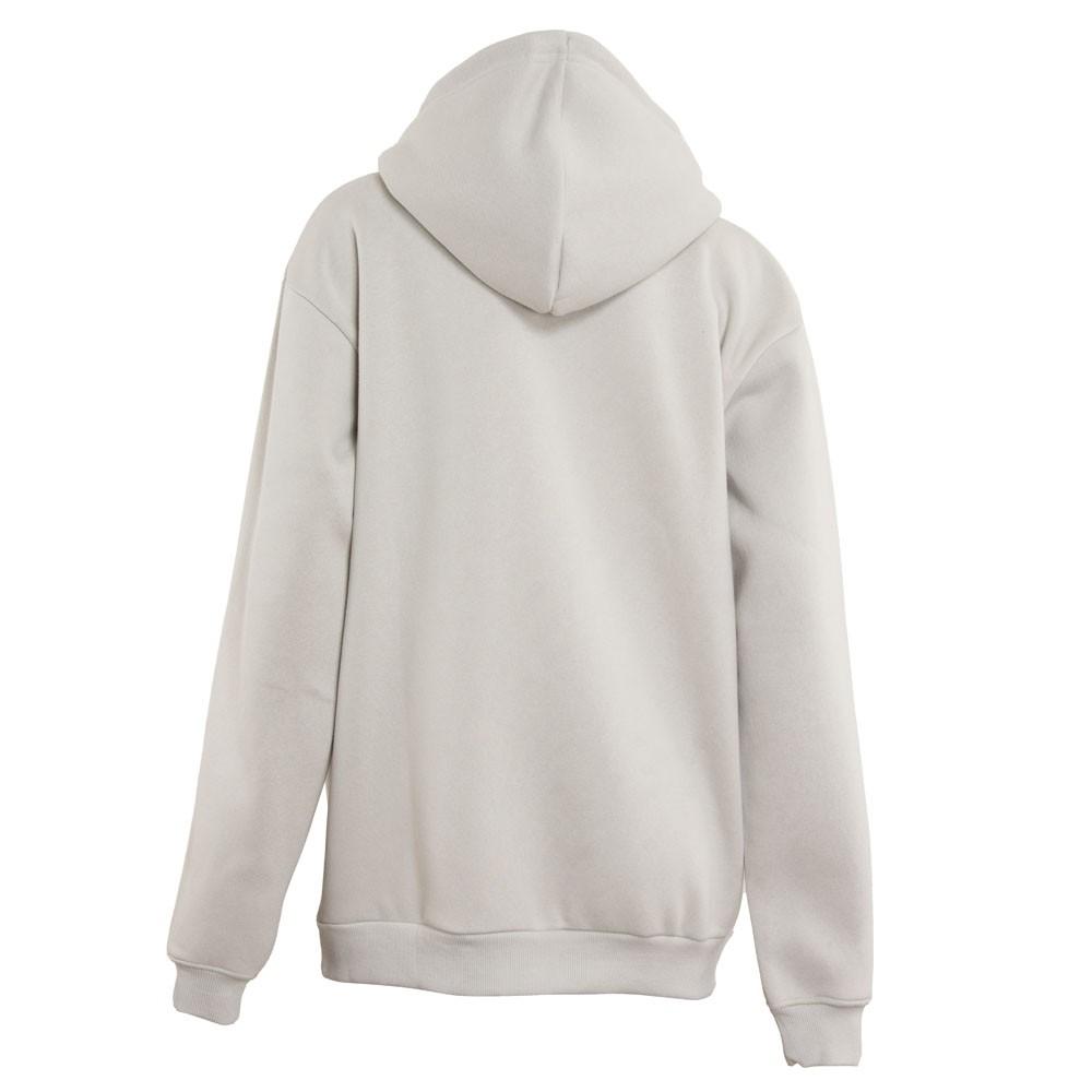 Poleron Men Full Zipper Light Grey
