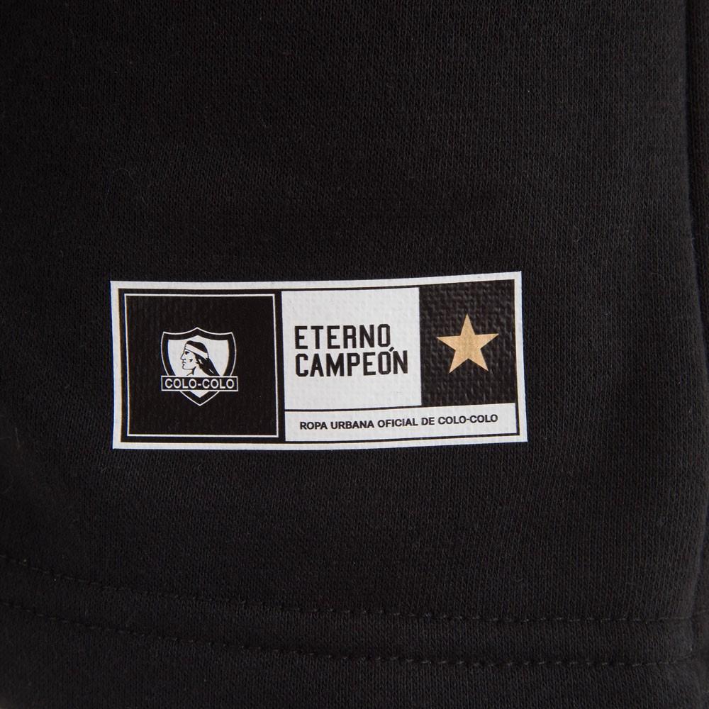 Short Colo Colo Urbano "Huinchas" Negro