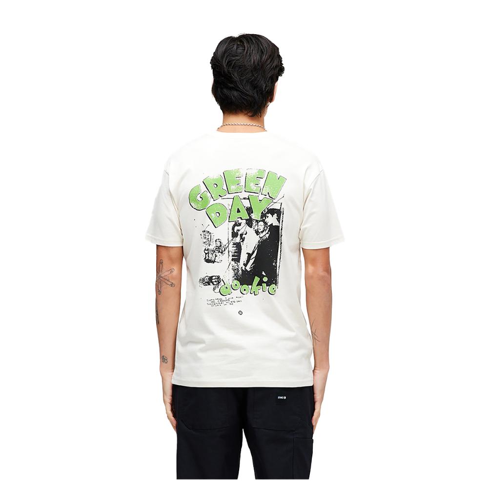 Polera Green Day x Stance 1994 Vintage White