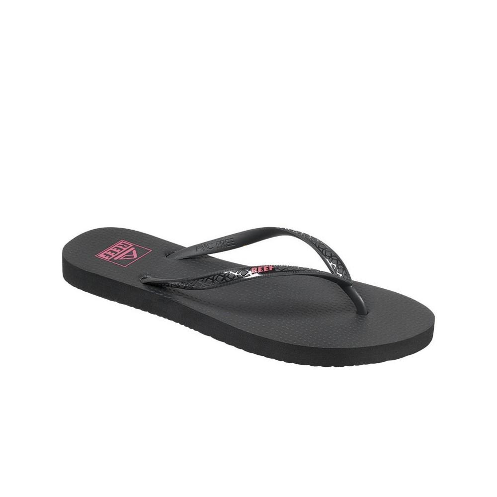 Sandalia Seaside Women Black Pink Reef