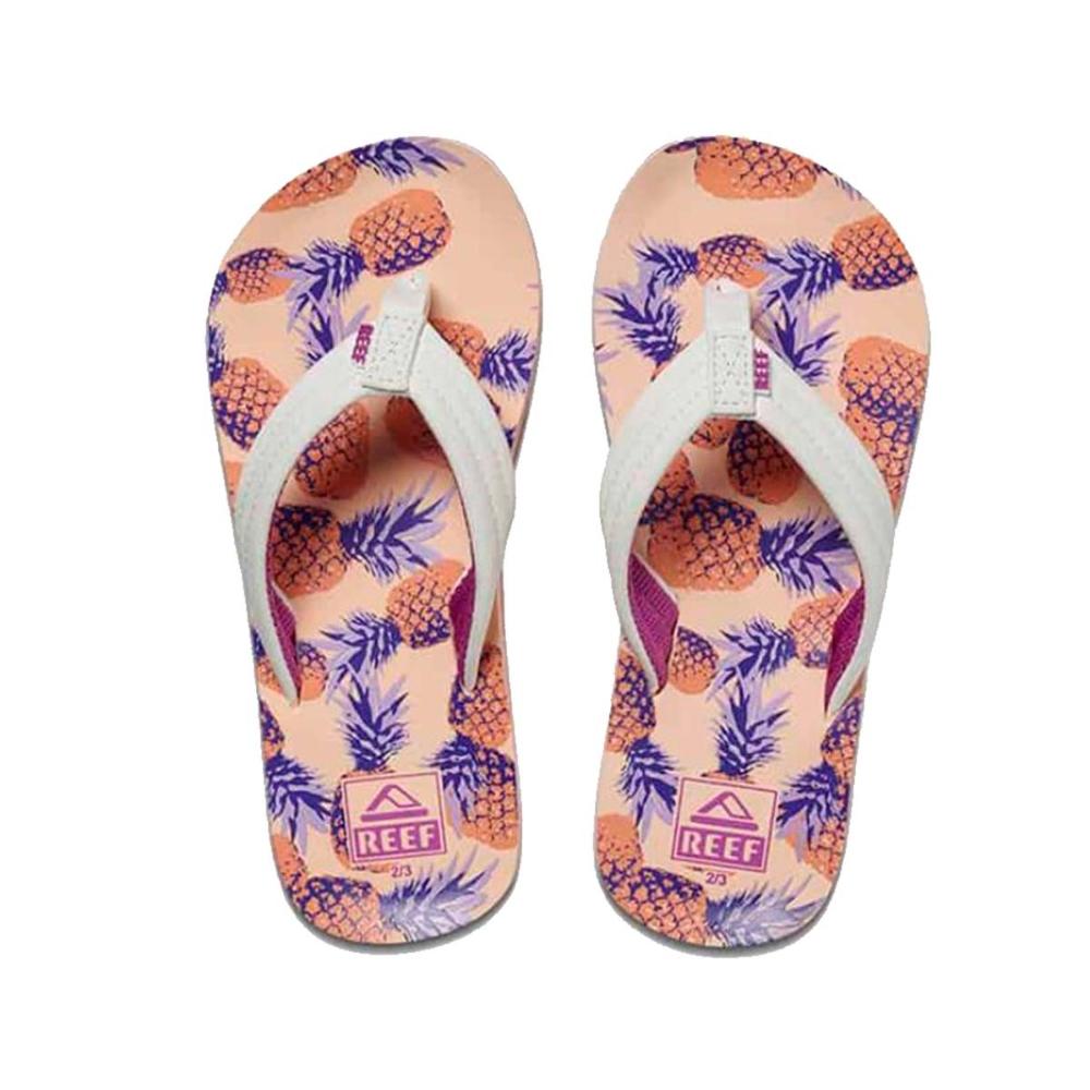 Sandalia Kids Ahi Coral Pineapples