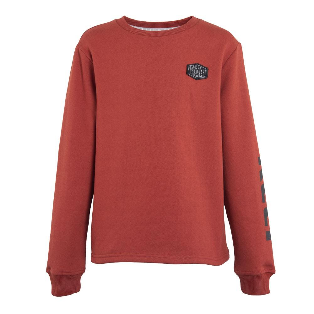 Poleron Kids Crew "Stop Time Enjoy Life" Burgundy Black