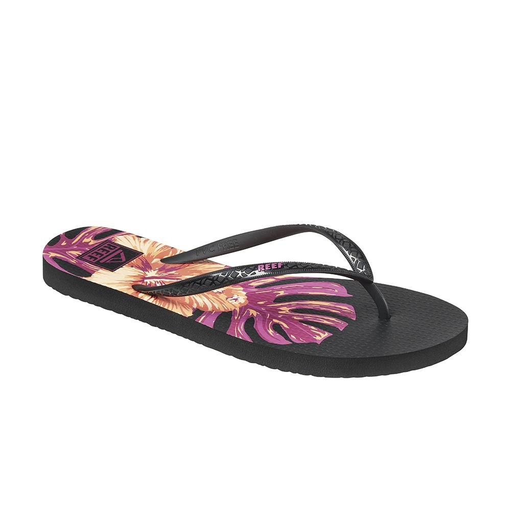 Sandalia Reef Print Women Black Purple Reef
