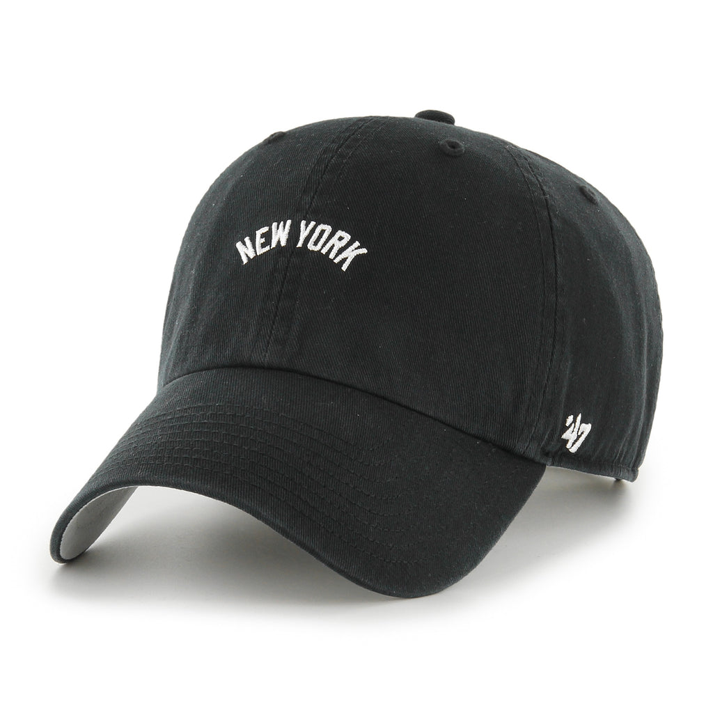 Jockey  47' New York Yankees Base Runner Letters Black Clean Up