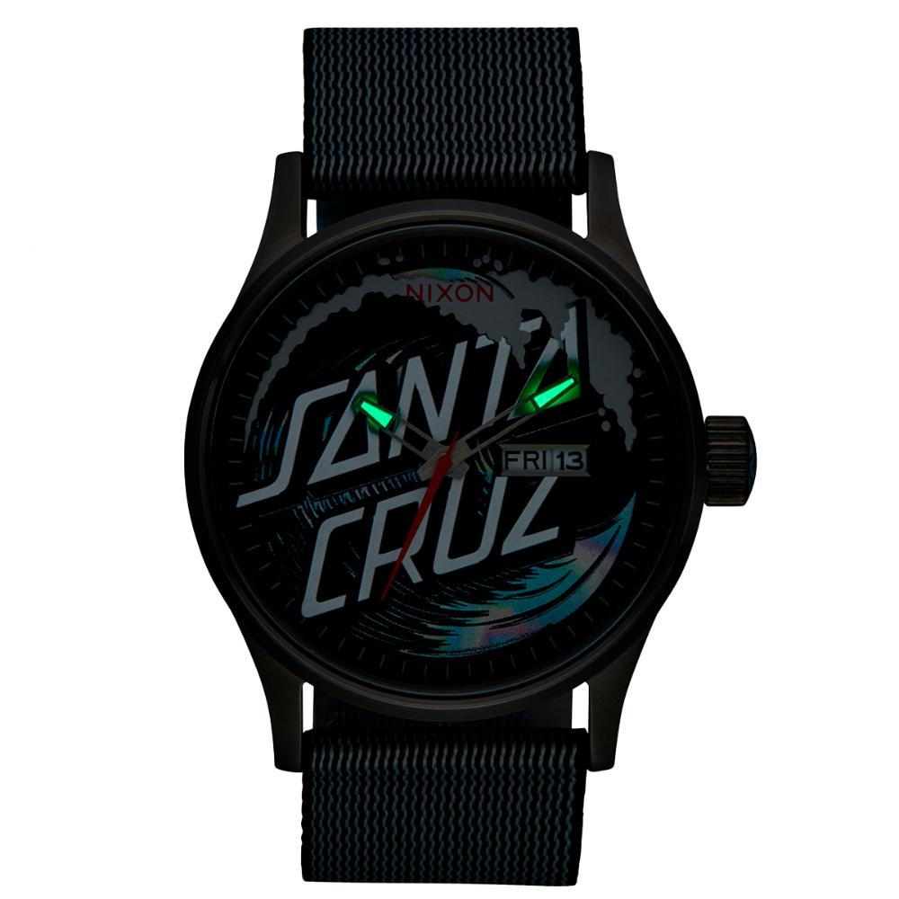 Reloj Santa Cruz Sentry Gunmetal Wave Dot