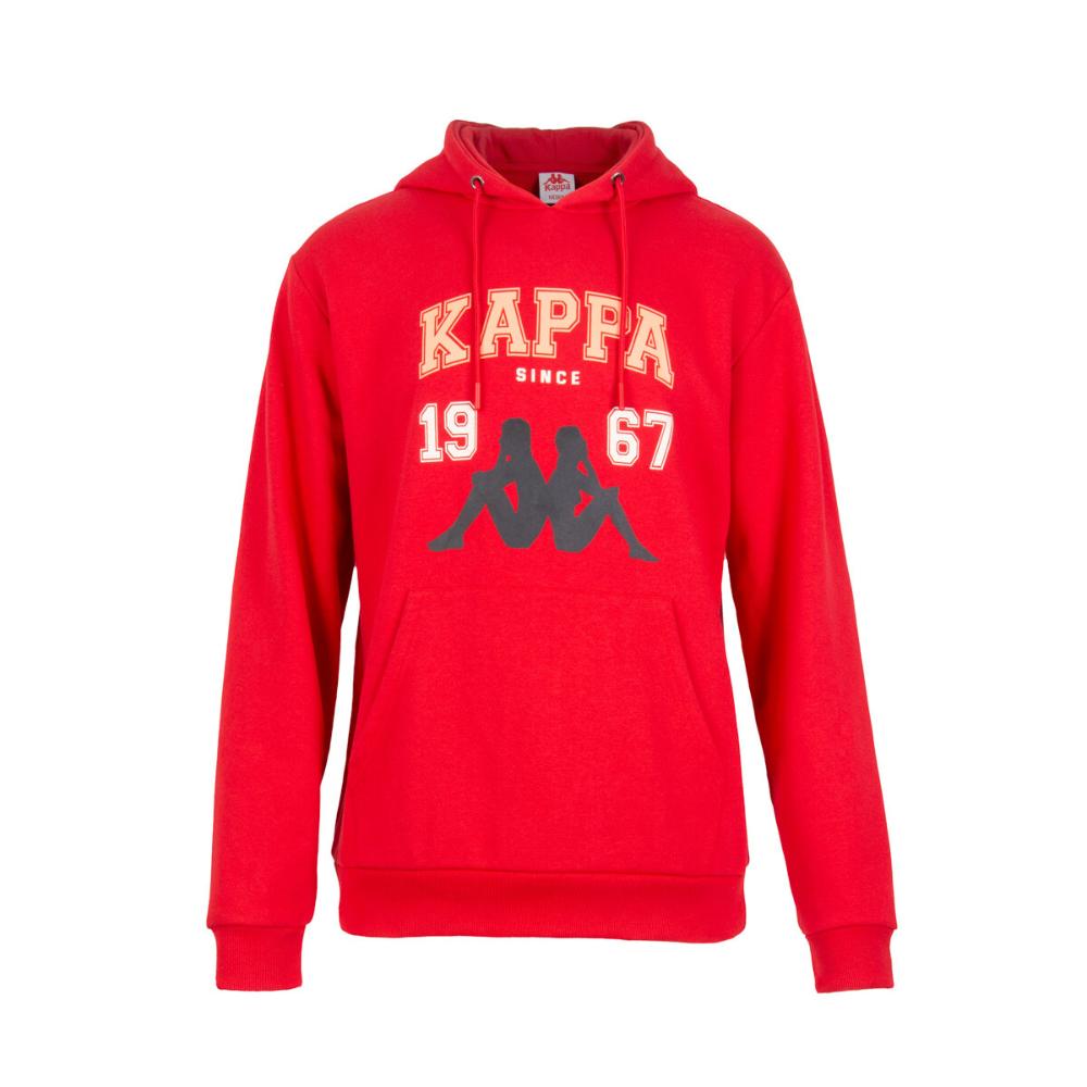 Polerón Hoodie Men Kappa Since 1967 Red
