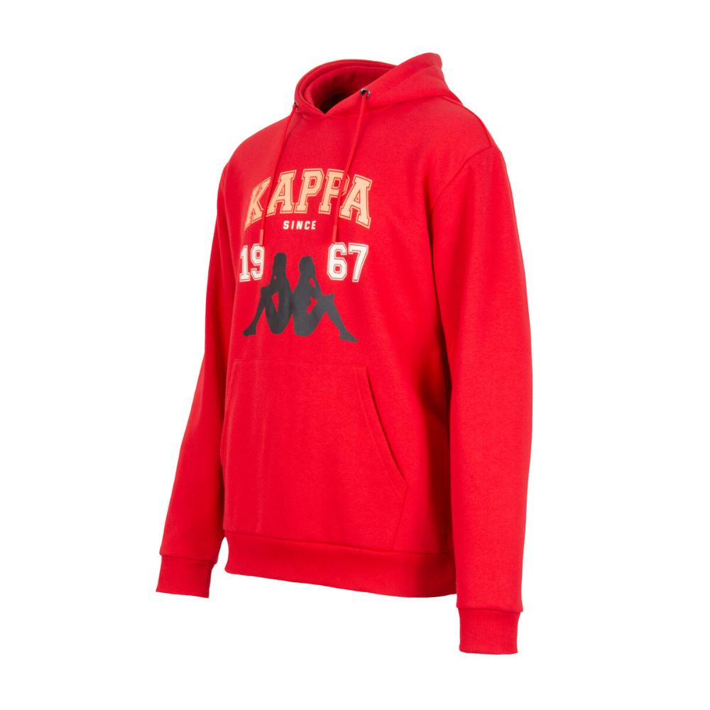 Polerón Hoodie Men Kappa Since 1967 Red