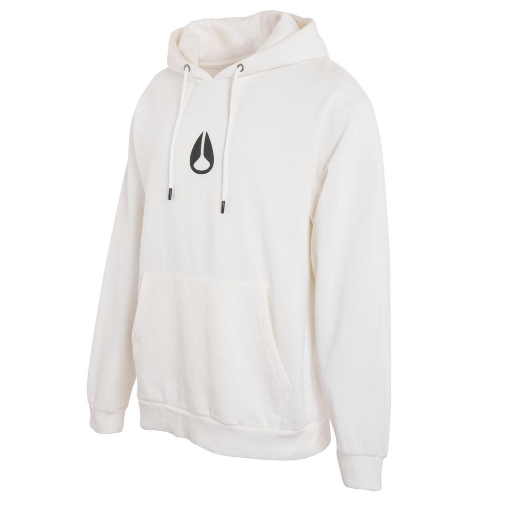 Poleron Men Hoodie Icon White Black