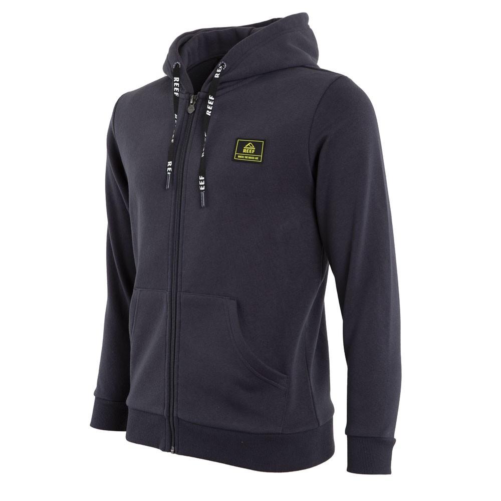 Poleron Full Zipper Kids Dark Grey