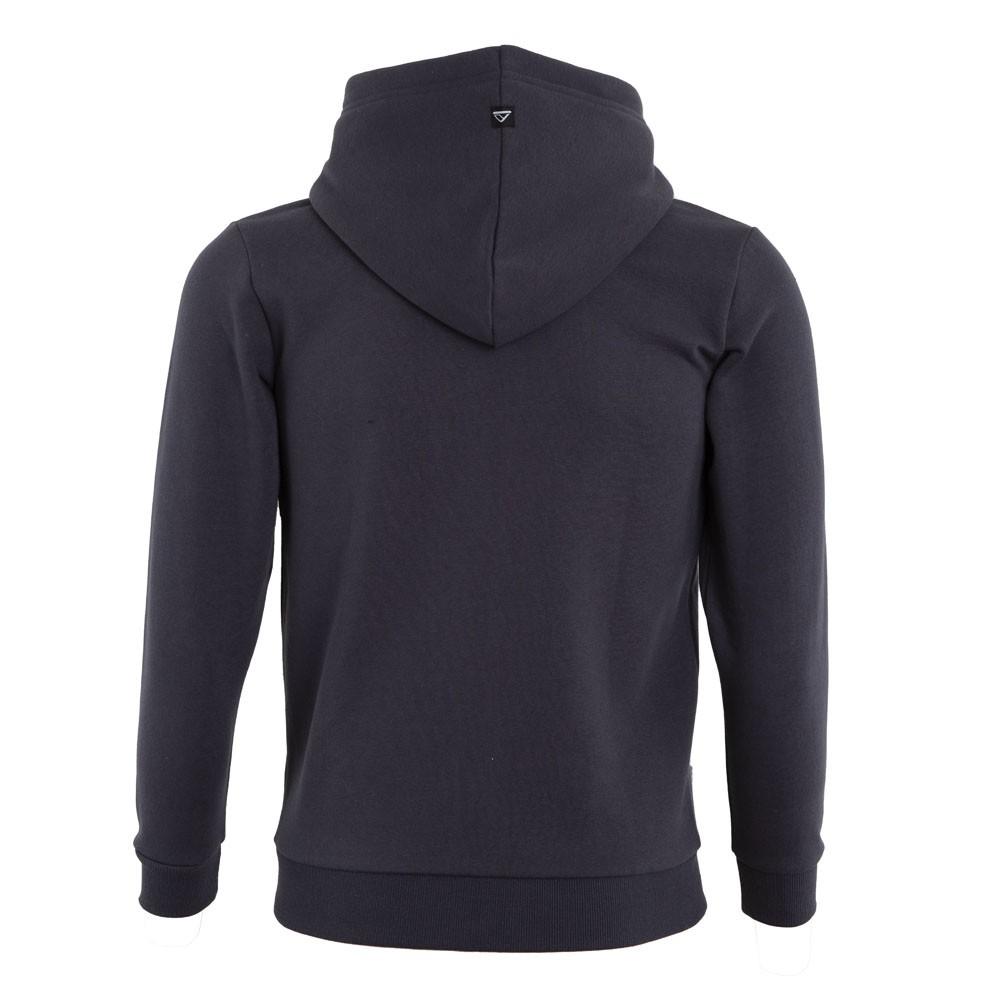 Poleron Full Zipper Kids Dark Grey