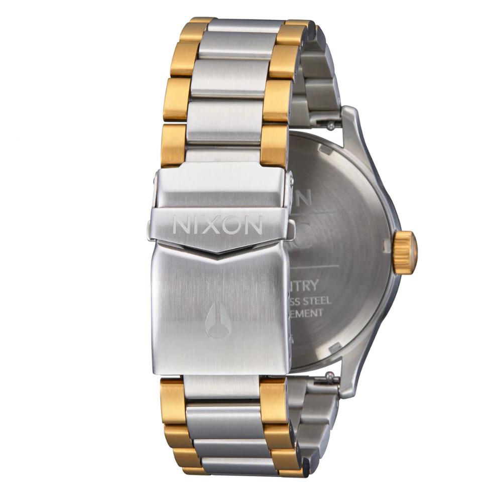 Reloj 2PAC Sentry Stainless Steel Gold Silver Black