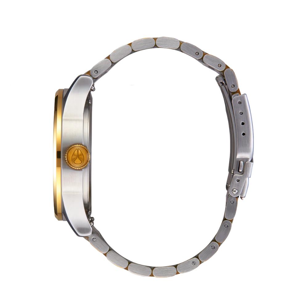 Reloj 2PAC Sentry Stainless Steel Gold Silver Black