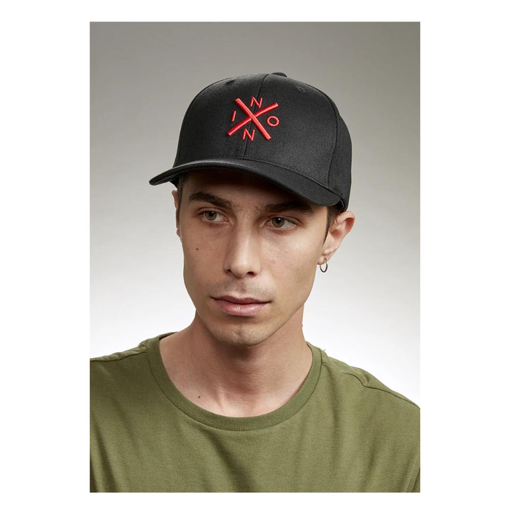 Jockey Exchange Flex Fit Hat Black Red