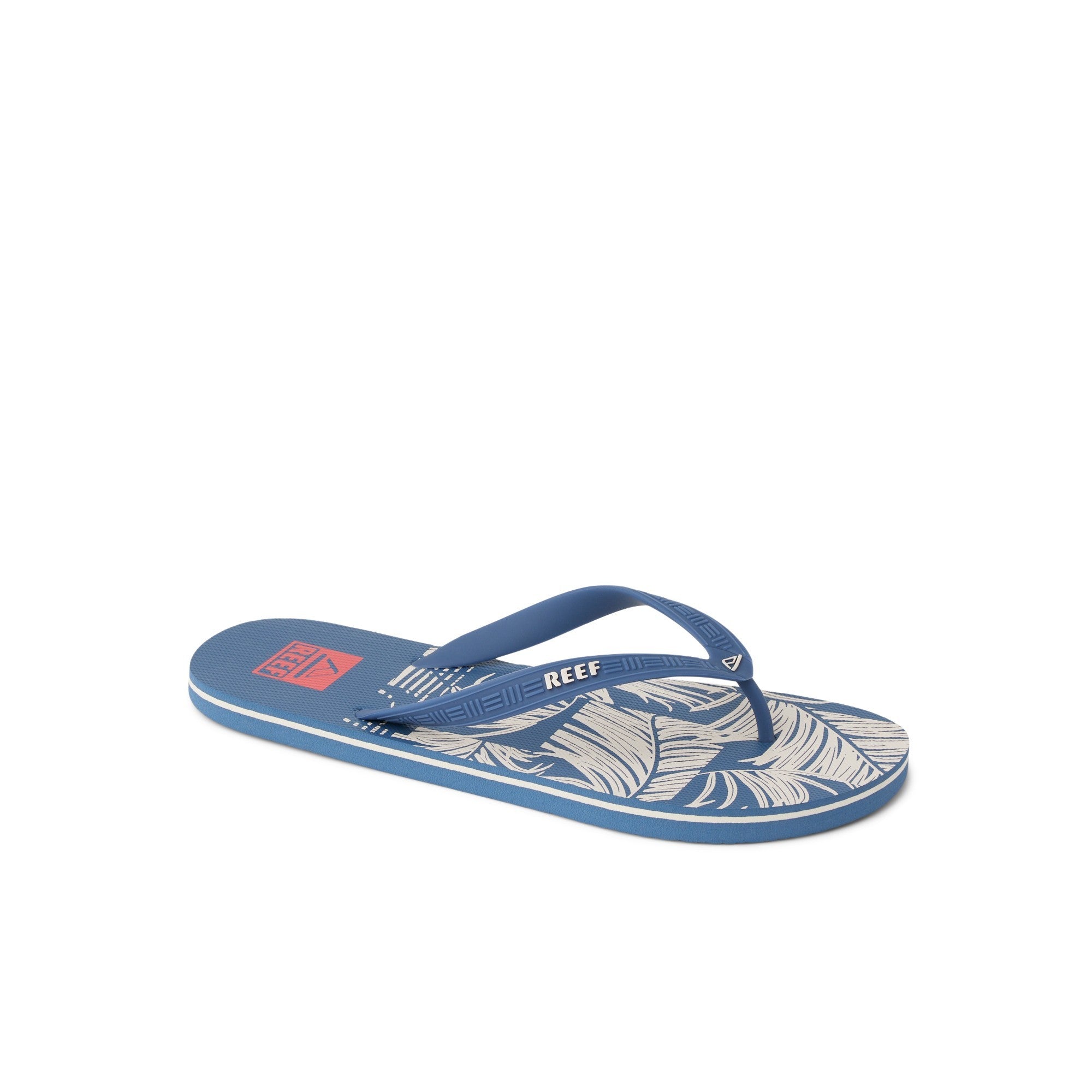 Sandalia Reef Men Seaside Print Blue Tan