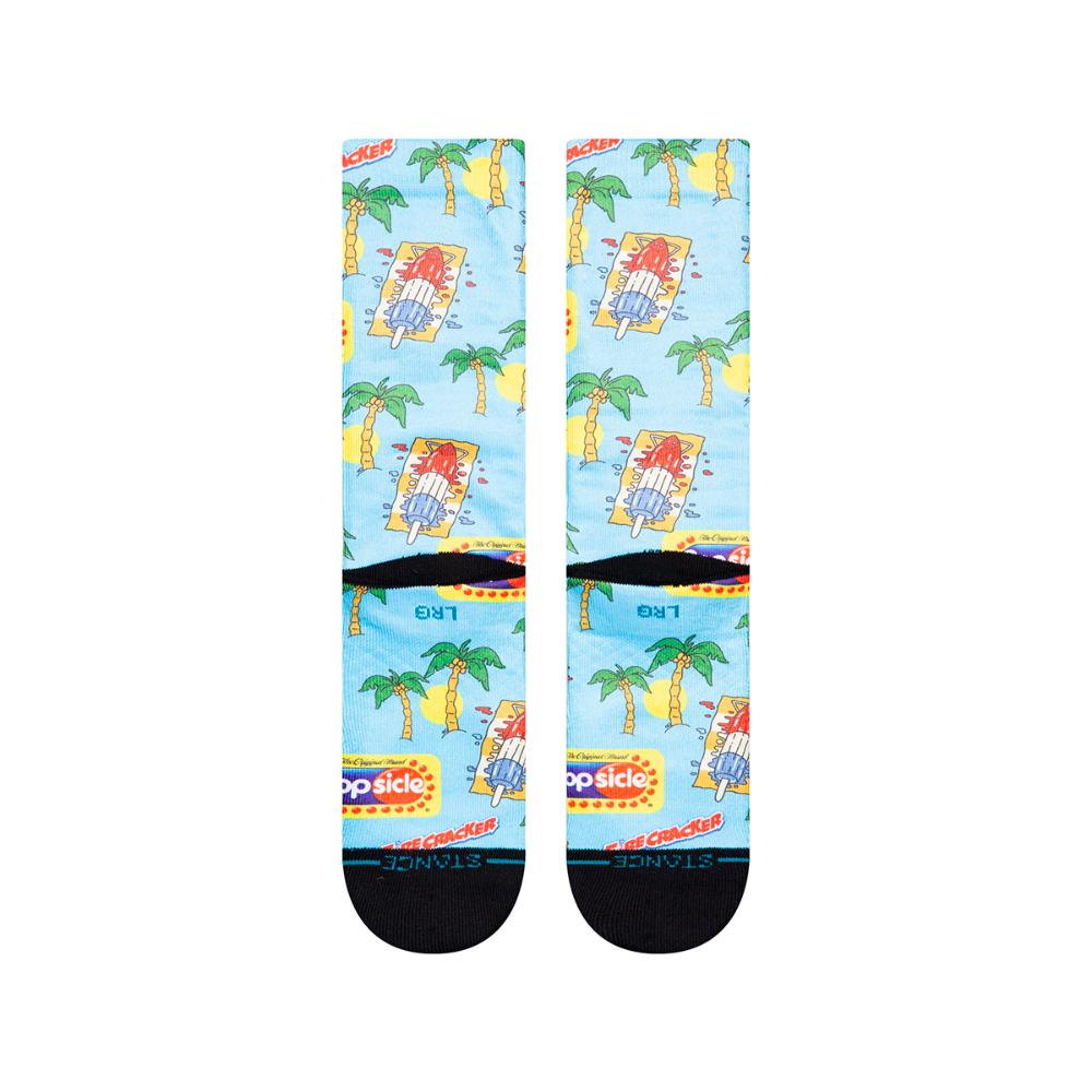 Stance Sock Men Pops Crew Light Blue