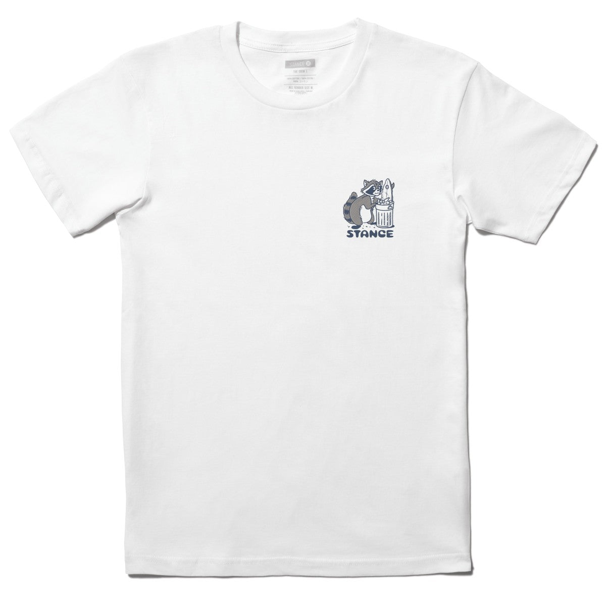 Polera Stance Trash To Treasure White