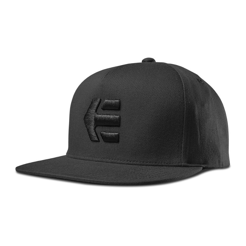 Jockey Icon Snapback Black Black