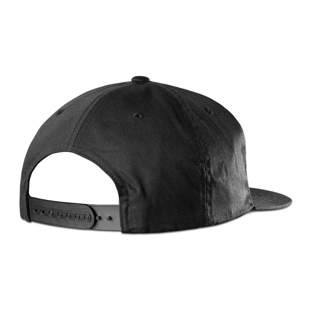 Jockey Icon Snapback Black Black