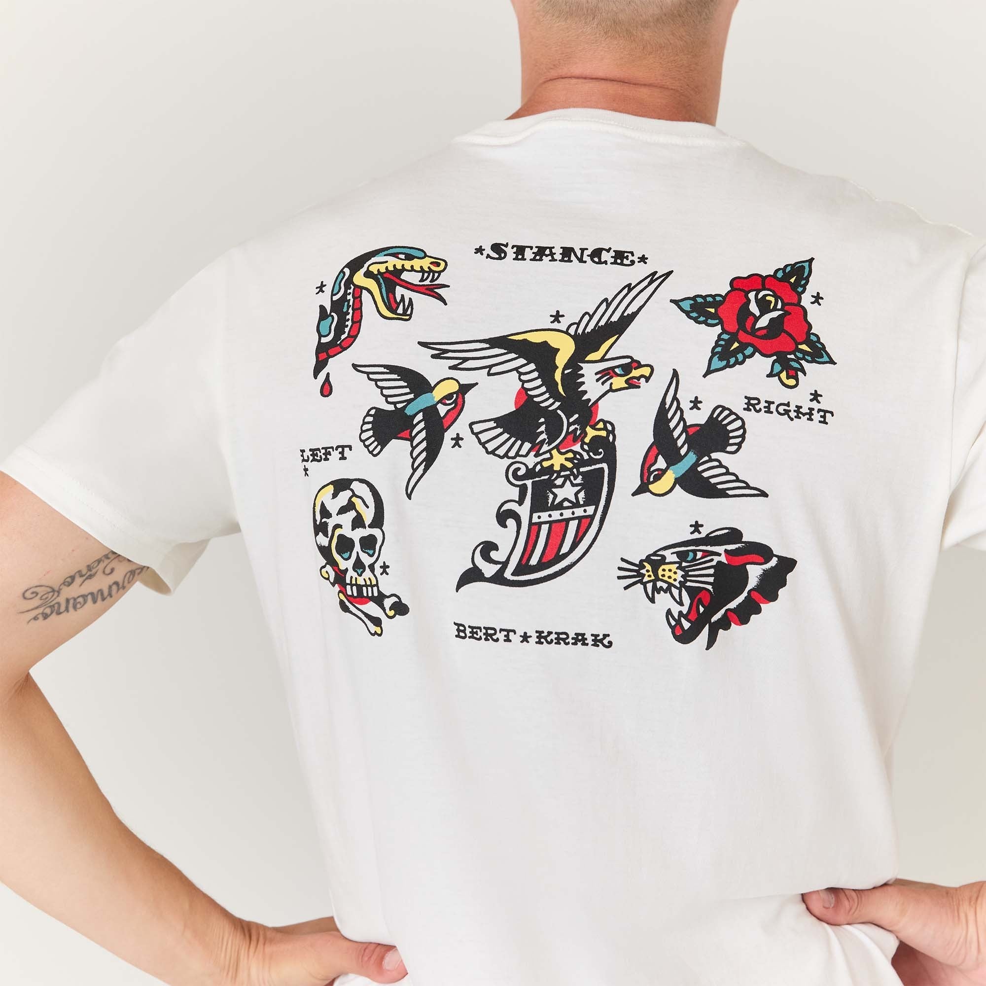 Polera Stance Bert Krak Canvas