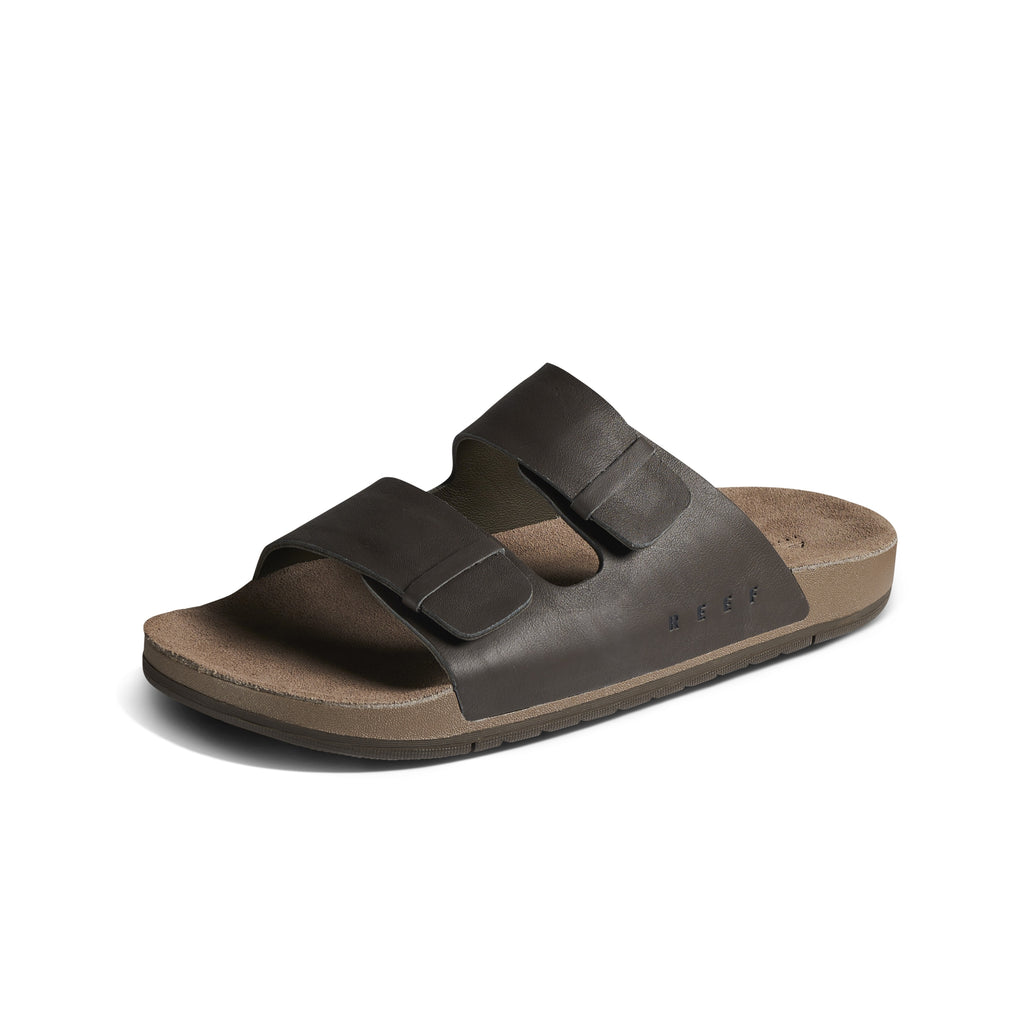 Sandalia Reef Men Ojai Two Bar Brown Leather