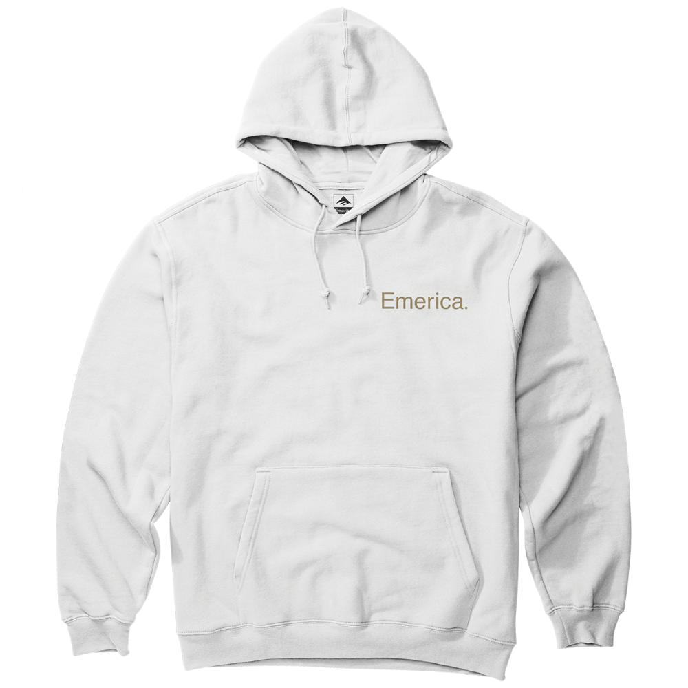Poleron Hoodie "This is Skateboarding" White