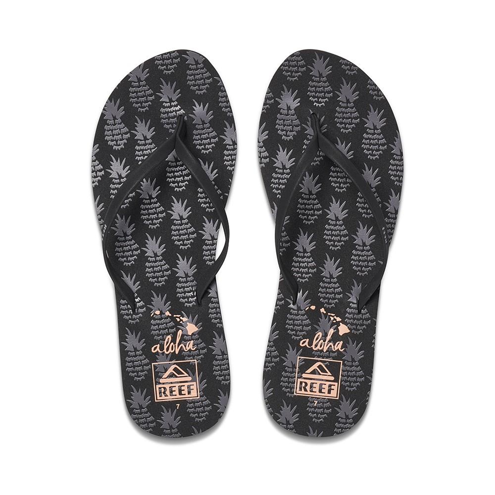 Sandalia Bliss Full Women Black Pineapple Reef
