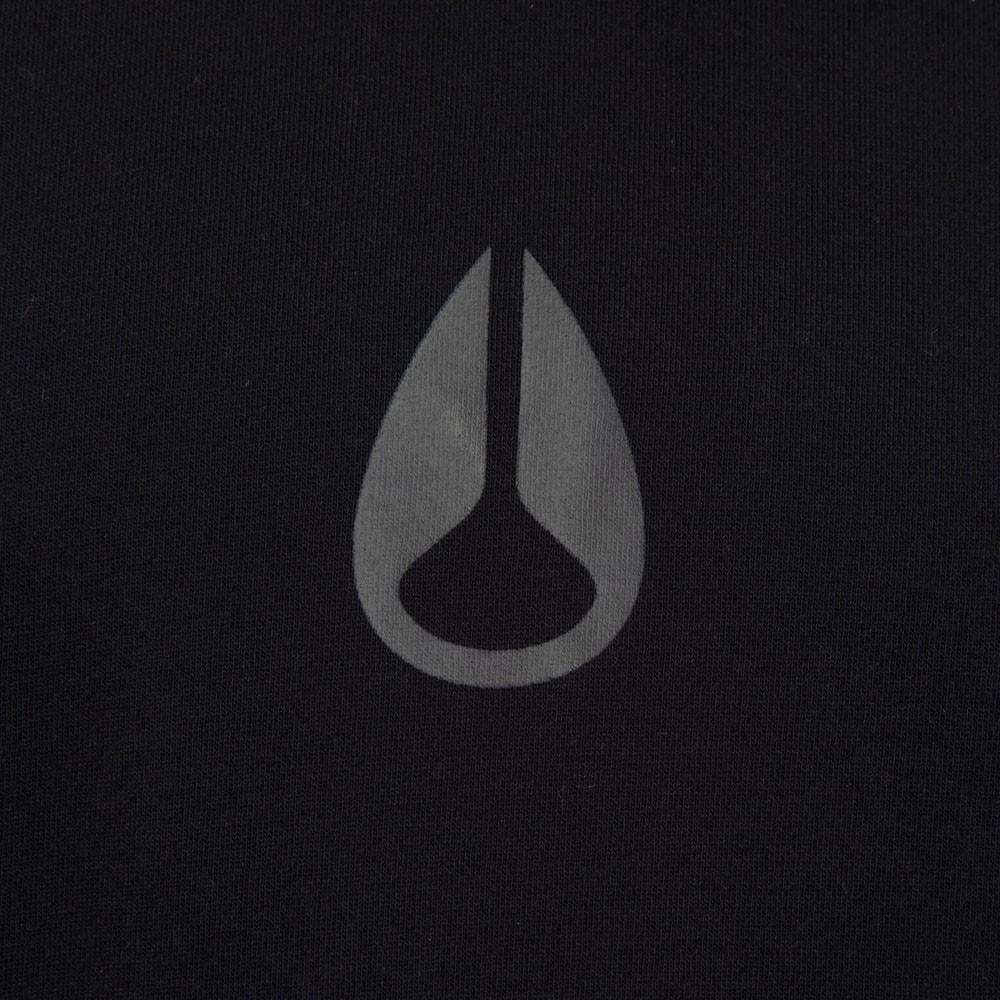 Poleron Men Hoodie Icon Black Grey