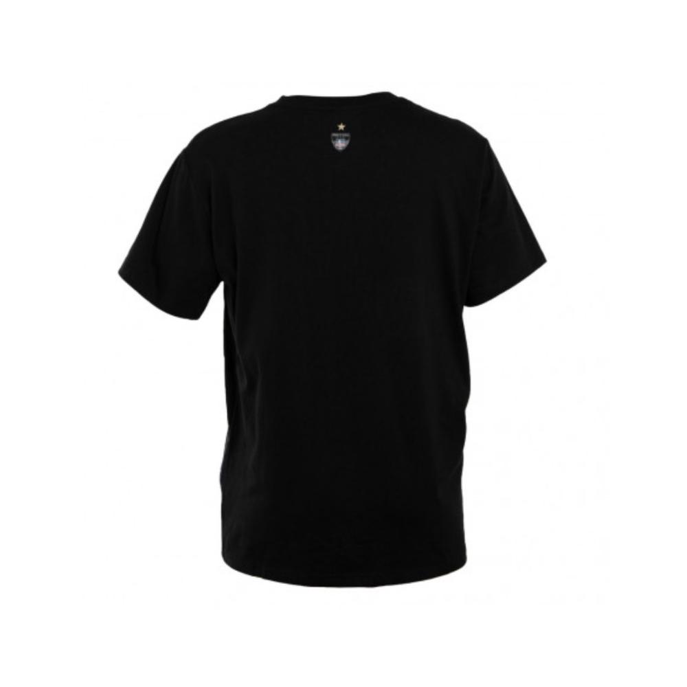 Polera Colo Colo Urbano Negra Cacique Gris