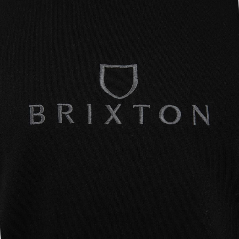 Polera Men Black Logo Bordado Grey