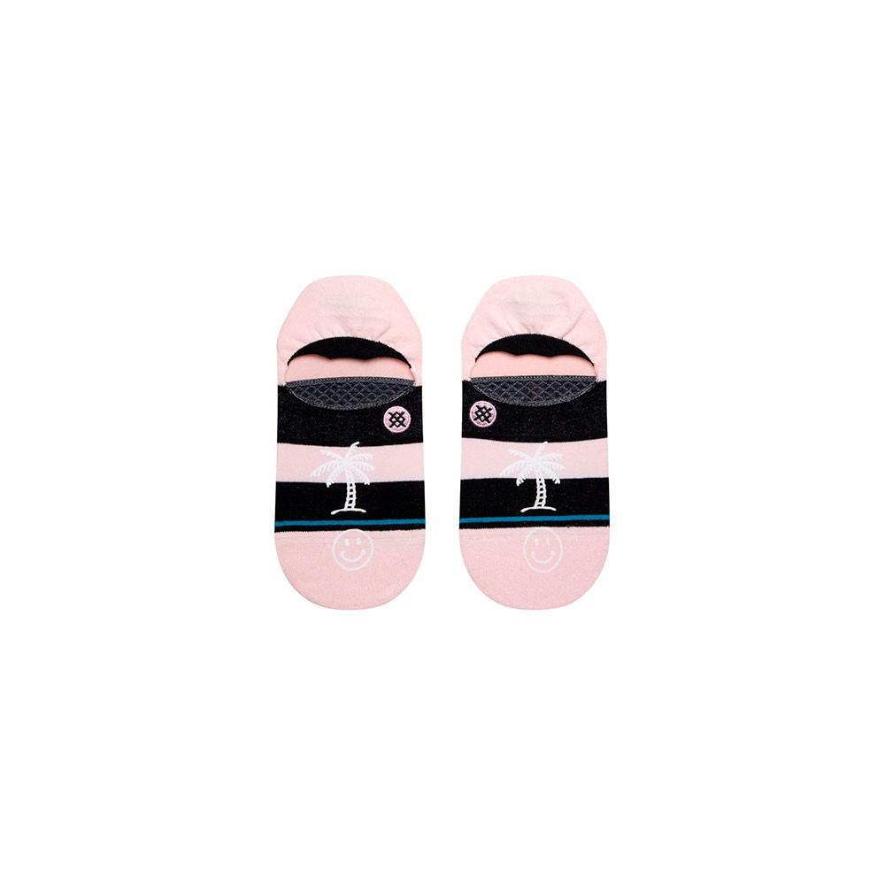 Stance Sock No Show Happy Palm Men Pink